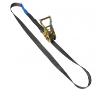 Ремень стяжной кольцевой KrepZevs STANDARD BLACK 1.5 т, 13.5 м (черный)