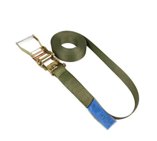 Ремень стяжной кольцевой KrepZevs STANDARD ХАКИ 5 т, 14 м