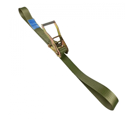 Ремень стяжной кольцевой KrepZevs STANDARD ХАКИ 5 т, 4 м