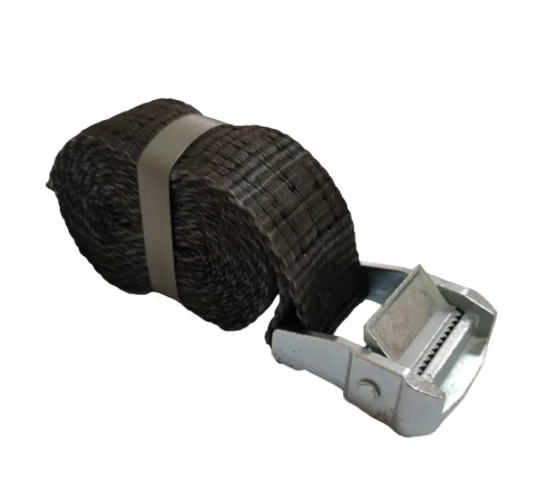 Ремень стяжной кольцевой KrepZevs BLACK 1.1 т, 10 м (черный)