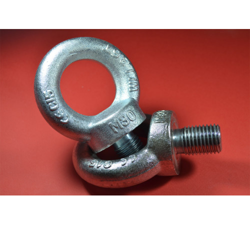 Рим-болт М30 DIN 580 з нержавіючої сталі