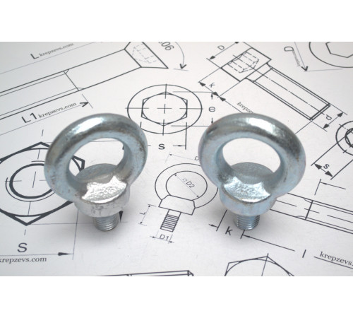 Рым-болты нержавеющие М10 ГОСТ 4751-73