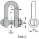 Скоба DIN 82101 нержавеющая 10 (мм)