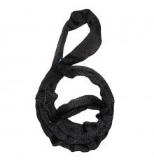 Строп канатний круглопрядний кільцевий чорний (спансет) KrepZevs СККК Black 2 тонни, 8.5 метрів