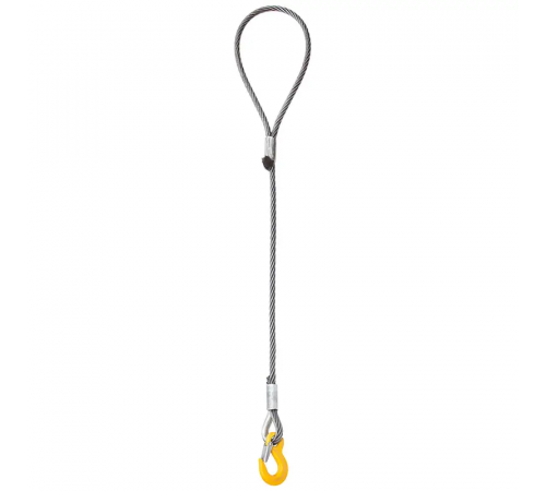 Строп канатний одногілковий KrepZevs 1СК 2.5 тонни, 4 метри