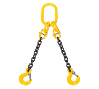 Строп ланцюговий двогілковий KrepZevs 2СЛ 1.6 тонн, 1.5 метрів (стандарт)