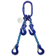 Строп ланцюговий двогілковий KrepZevs 2СЛ G100 5.6 тонн, 2.5 метрів (зі скорочувачем гілки)