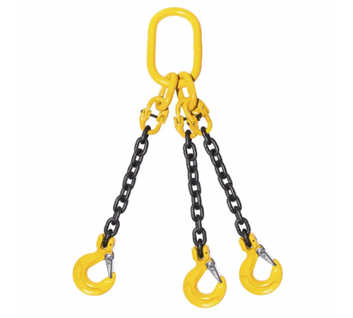 Строп ланцюговий трьохгілковий KrepZevs 3СЛ 2.36 тонн, 1.5 метрів (стандарт)