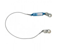 Строп страховочный из стального троса 1СТ1 с амортизатором (05-130054)