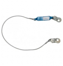 Строп страховочный из стального троса 1СТ1 с амортизатором (05-130054)