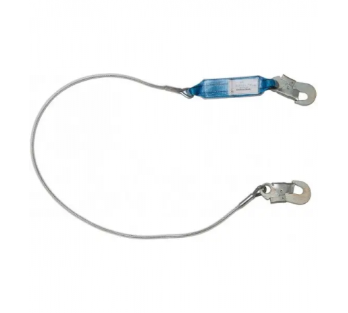 Строп страховочный из стального троса 1СТ1 с амортизатором (05-130054)