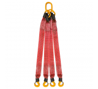 Строп текстильний чотирьохгілковий KrepZevs 4СТ 12 тонн, 3 метри