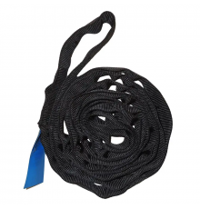 Строп текстильный круглопрядный кольцевой черный (спансет) KrepZevs СТКК Black 2 тонны, 2 метра
