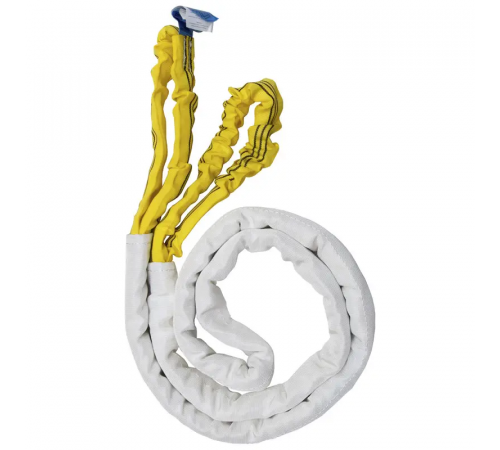 Строп текстильный круглопрядный петлевой KrepZevs СТКП 30 тонн, 3 метра