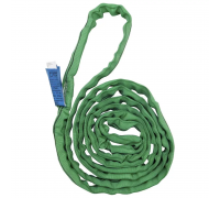 Строп текстильный круглорядный кольцевой KrepZevs СТКК 1 тонна, 4.5 метров