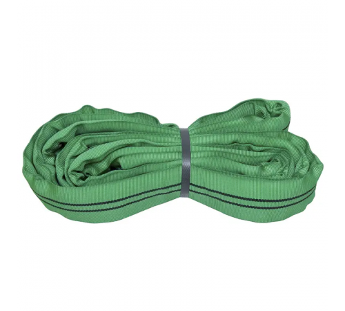 Строп текстильный круглорядный кольцевой KrepZevs СТКК 1 тонна, 6 метров