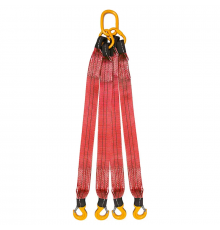 Строп текстильный четырехветочный KrepZevs 4СТ 12 тонн, 2.5 метров