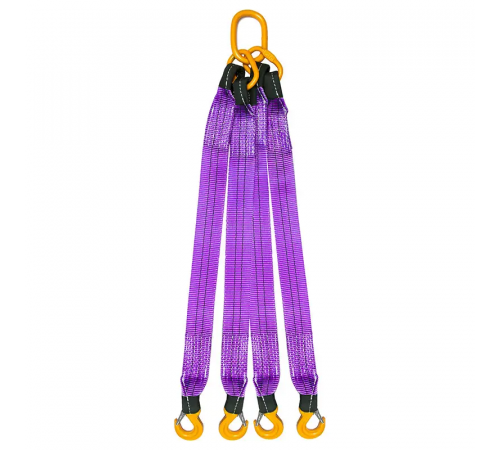 Строп текстильный четырехветочный KrepZevs 4СТ 2 тонны, 2.5 метров