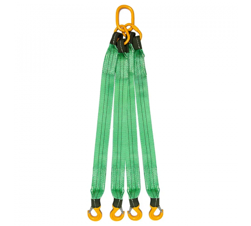 Строп текстильный четырехветочный KrepZevs 4СТ 5 тонн, 4 метра