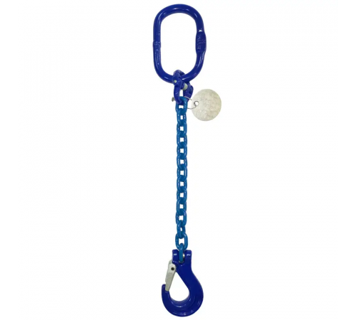 Строп ланцюговий одногілковий KrepZevs 1СЛ G100 2.5 тонни, 2.5 метрів (стандарт)