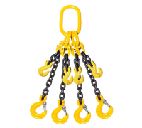 Строп ланцюговий чотирьохгілковий (павук) KrepZevs 4СЛ 26.5 тонн, 1 метр (зі скорочувачем гілки)