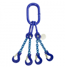Строп ланцюговий чотирьохгілковий (павук) KrepZevs 4СЛ G100 5.3 тонни, 3 метри (стандарт)