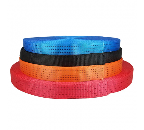 Лента для стяжных ремней, текстильная лента 25-100 мм.