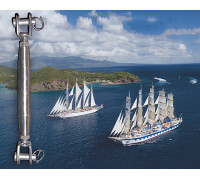 Талреп нержавеющий вилка-вилка (закрытый) DIN 1478