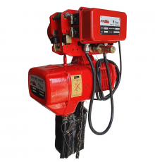 Таль электрическая цепная SGW Poltek с передвижной тележкой (2 тонны/6 метров)