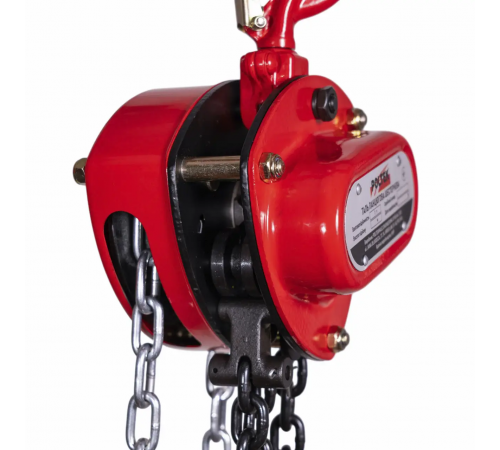 Таль цепная ручная шестеревая POLTEK 0.5 т, 12 м