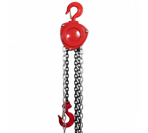Таль цепная ручная шестерневая POLTEK 1 т, 8 м