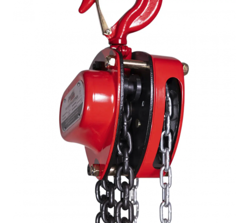 Таль цепная ручная шестерневая POLTEK 2 т, 4 м