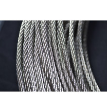 Трос Ф2, плетение 7х7 (мягкий) нержавеющий