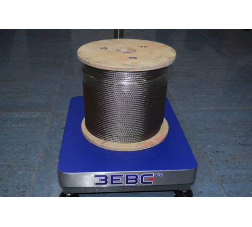 Трос Ф2.5, плетіння 7х7 (м'який) нержавіючий