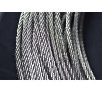 Трос Ф3, плетение 7х7 (мягкий) нержавеющий