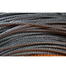 Трос Ф6, плетіння 7х7 (м'який) нержавіючий