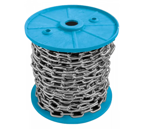 Ланцюг коротколанковий оцинкований DIN 5685A 5х21 (ціна вказана за 1 метр, замовлення кратно 5м)