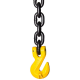 Ланцюг кріпильний, гілка стяжна 10 т, 6500 мм (гак скорочувач-гак скорочувач)
