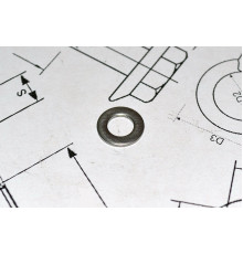 Шайба Ф20 плоска DIN 125 зі сталі А2