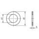 Шайба Ф36 плоска DIN 125 зі сталі А2