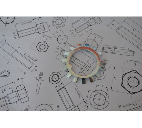 Шайба Ф50 стопорная многолапчатая ГОСТ 11872-80, DIN 5406