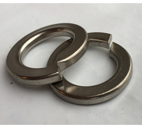 Шайба пружинна Ф16 ГОСТ 6402-70 із сталі А4 Шайба пружинна Ф16 ГОСТ 6402-70 із сталі А4
