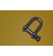 Шекель (скоба) 16 (мм) такелаж DIN 82101, из нержавеющей стали