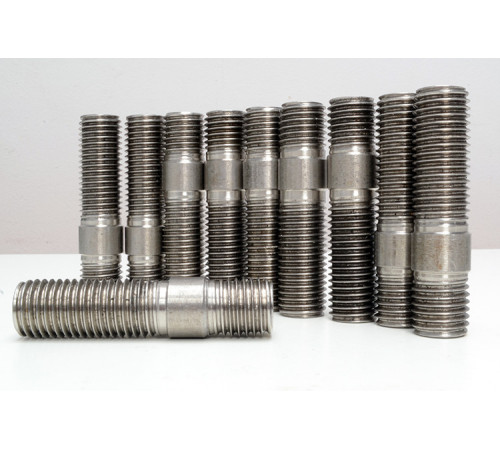 Шпилька М10 DIN 938 з загвинчуваним кінцем 1D класу міцності 8.8