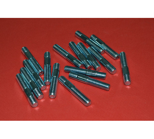 Шпилька М10 DIN 939 с ввинчиваемым концом длиной 1.25D класс прочности 8.8