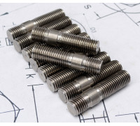 Шпилька М12 DIN 938 с ввинчиваемым концом 1D класса прочности 8.8
