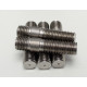 Шпилька М18 DIN 939 с ввинчиваемым концом длиной 1.25D класс прочности 8.8
