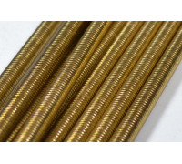 Шпилька М18 різьбова латунна DIN 975