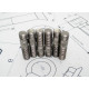 Шпилька М20 DIN 939 с ввинчиваемым концом длиной 1.25D класс прочности 8.8