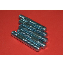 Шпилька М8 DIN 939 з загвинчуваним кінцем довжиною 1.25D клас міцності 8.8